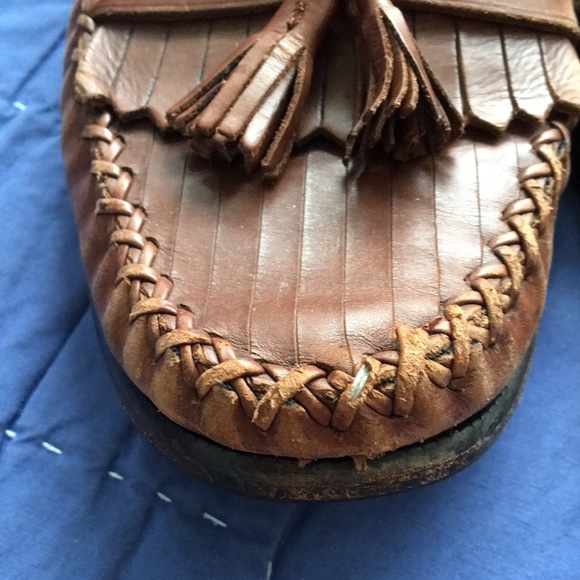 Cole Haan Men’s 8 1/2B Tassel Loafers - Picture 7 of 9